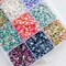 18000 Pieces Assorted 15 Colors Gradient Color Half Flatback Imitation Pearl Bead 3mm Flat Back Gem Scrapbook Craft DIY Beads + Plastic Box